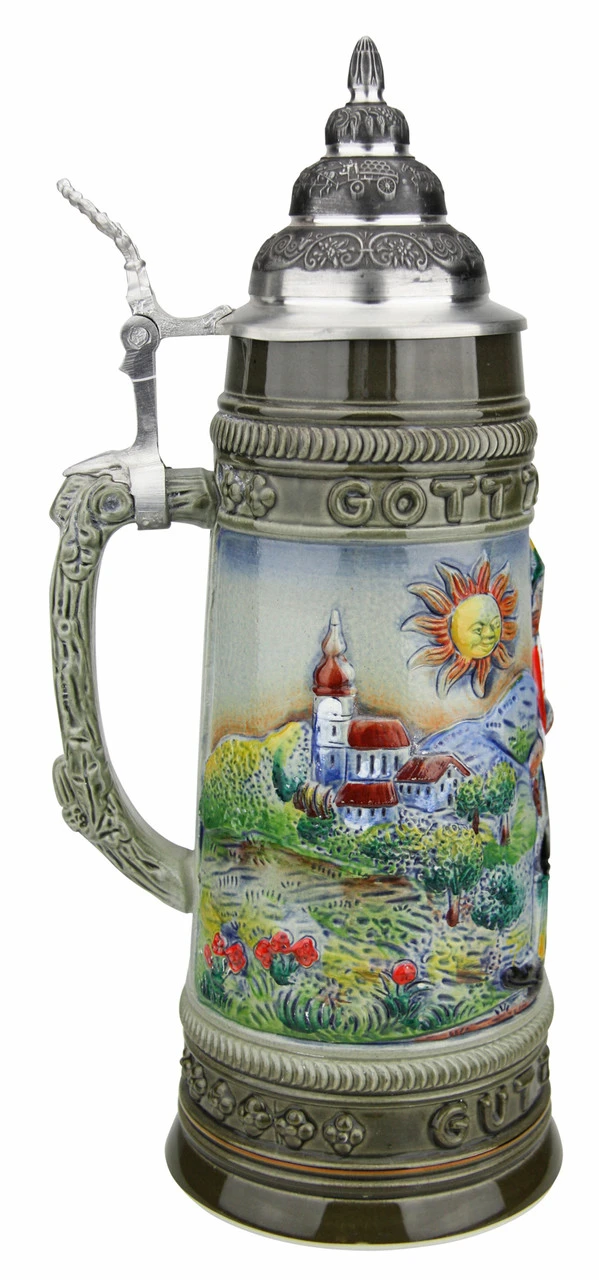 Hiker Beer Stein | 1 Liter 7 Hiker Beer Stein | 1 Liter - Image 5