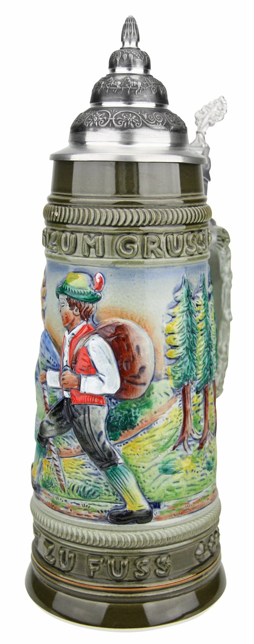 Hiker Beer Stein | 1 Liter 4 Hiker Beer Stein | 1 Liter - Image 2