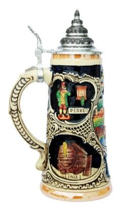 Historical Heidelberg Beer Stein 7 Historical Heidelberg Beer Stein -Beer Stein Store Historial Heidelberg Beer Stein K303RH LS SM 01536.1398609216