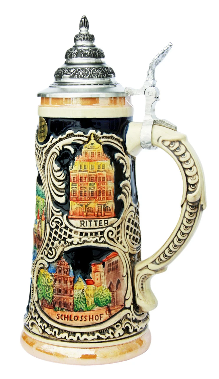 Historical Heidelberg Beer Stein 4 Historical Heidelberg Beer Stein - Image 2