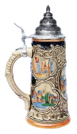 Historical Nuernberg Beer Stein 7 Historical Nuernberg Beer Stein -Beer Stein Store Historical Nuernberg Beer Stein K303RHN LS SM 20568.1398609290