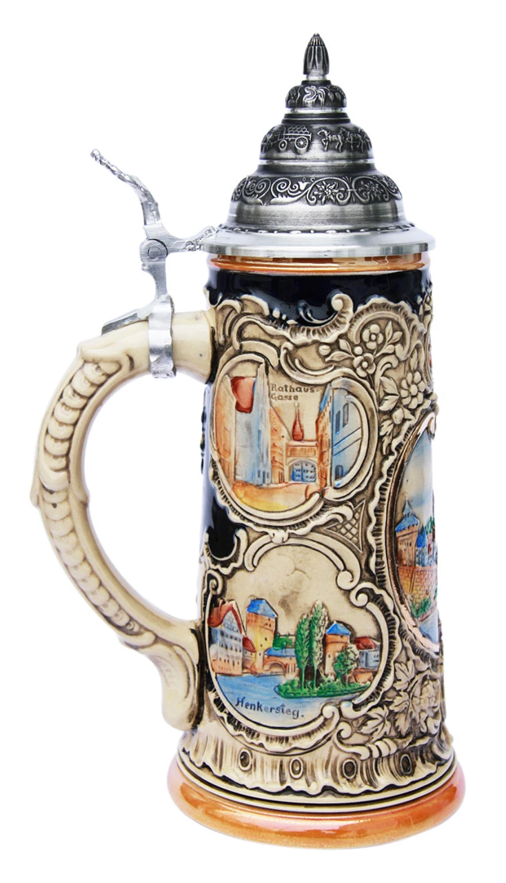 Historical Nuernberg Beer Stein 5 Historical Nuernberg Beer Stein - Image 3