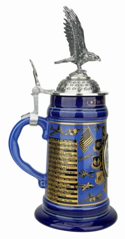 History Of The U.S. Air Force Beer Stein 11 History Of The U.S. Air Force Beer Stein -Beer Stein Store History of the U.S. Air Force Beer Stein MC6398 LS SM 07865.1503882310