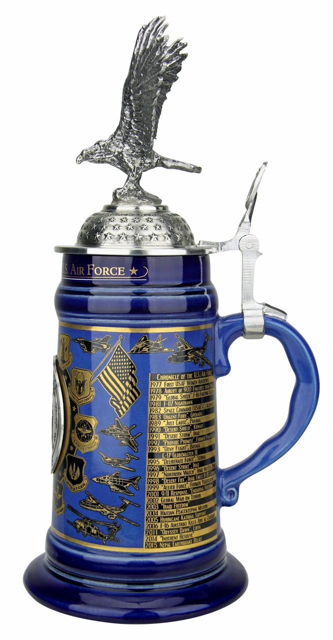 History Of The U.S. Air Force Beer Stein 8 History Of The U.S. Air Force Beer Stein - Image 6
