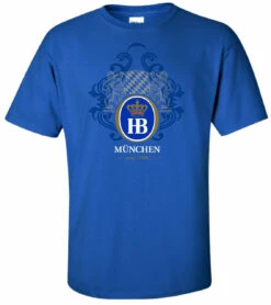 Hofbrauhaus HB 1589 Royal Blue T Shirt
