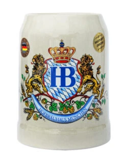 Hofbrauhaus 0.5 Liter Stoneware Beer Mug