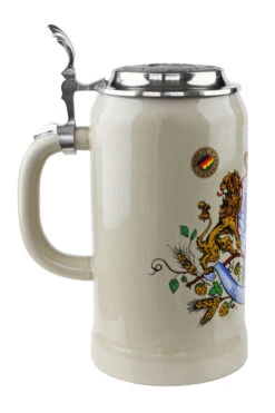 Hofbrauhaus 1 Liter Stoneware Beer Stein With HB Lid 8 Hofbrauhaus 1 Liter Stoneware Beer Stein With HB Lid -Beer Stein Store Hofbrauhaus 1 Liter Stoneware Beer Stein with HB Lid KHB1000056 LS SM 71823.1458333646