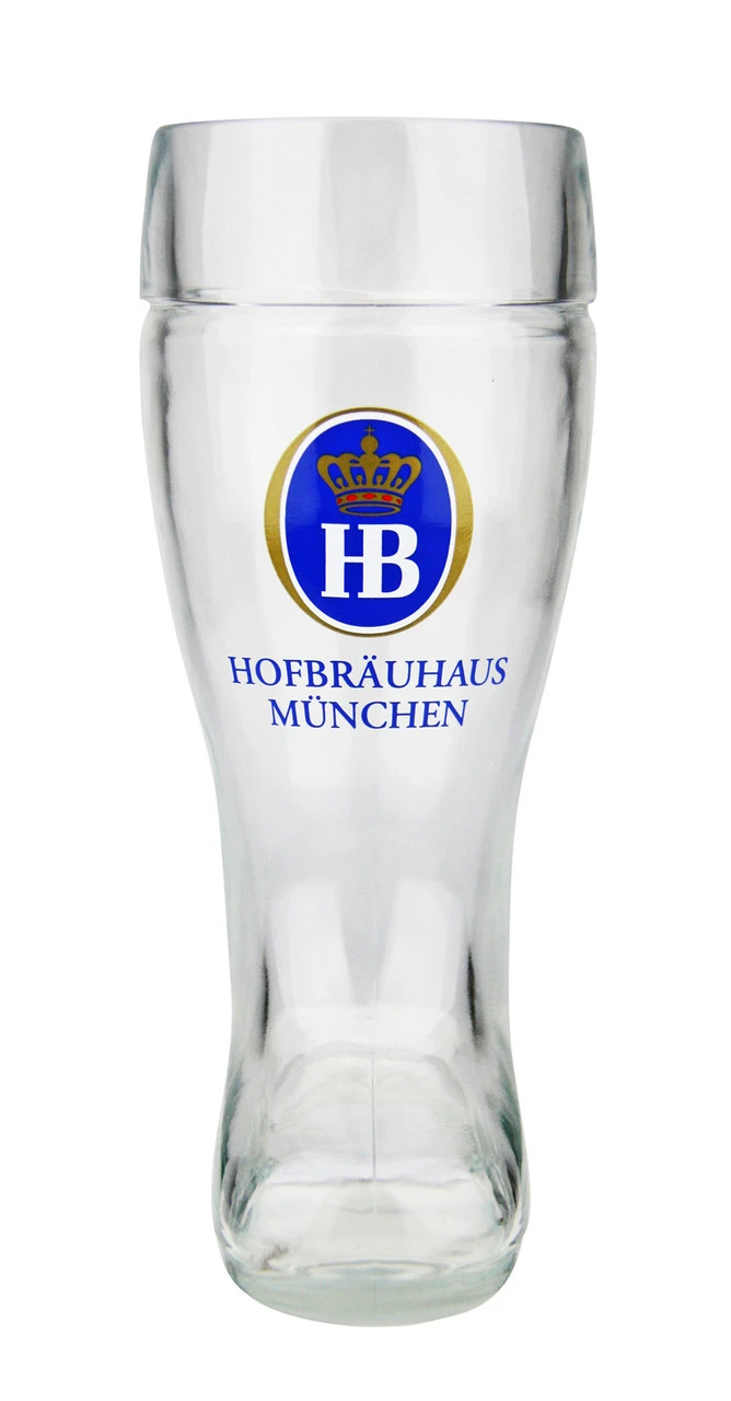 Hofbrauhaus HB Glass Beer Boot 0.5 Liter 4 Hofbrauhaus HB Glass Beer Boot 0.5 Liter - Image 2