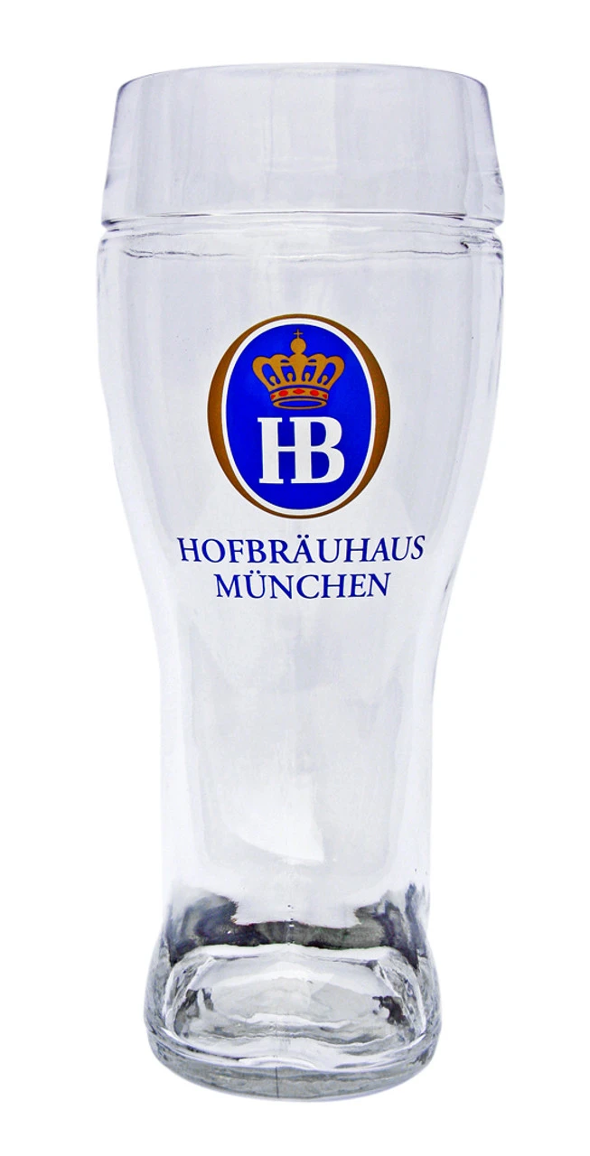 Hofbrauhaus HB Glass Beer Boot 1 Liter 4 Hofbrauhaus HB Glass Beer Boot 1 Liter - Image 2