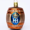 Hofbrauhaus HB Keg Glass Christmas Ornament 1 Hofbrauhaus HB Keg Glass Christmas Ornament -Beer Stein Store Hofbrauhaus HB Keg Christmas Ornament HBA ORN KEG INV FNT SM 18543.1618299501