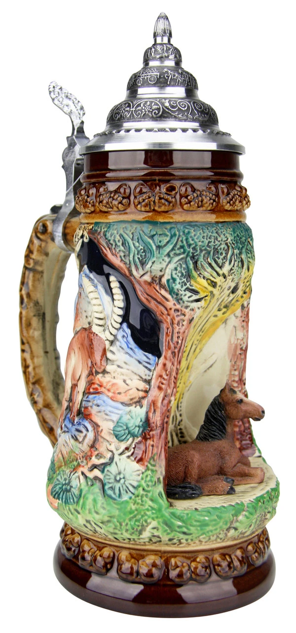 Horse Wildlife Grotto Beer Stein 4 Horse Wildlife Grotto Beer Stein - Image 2