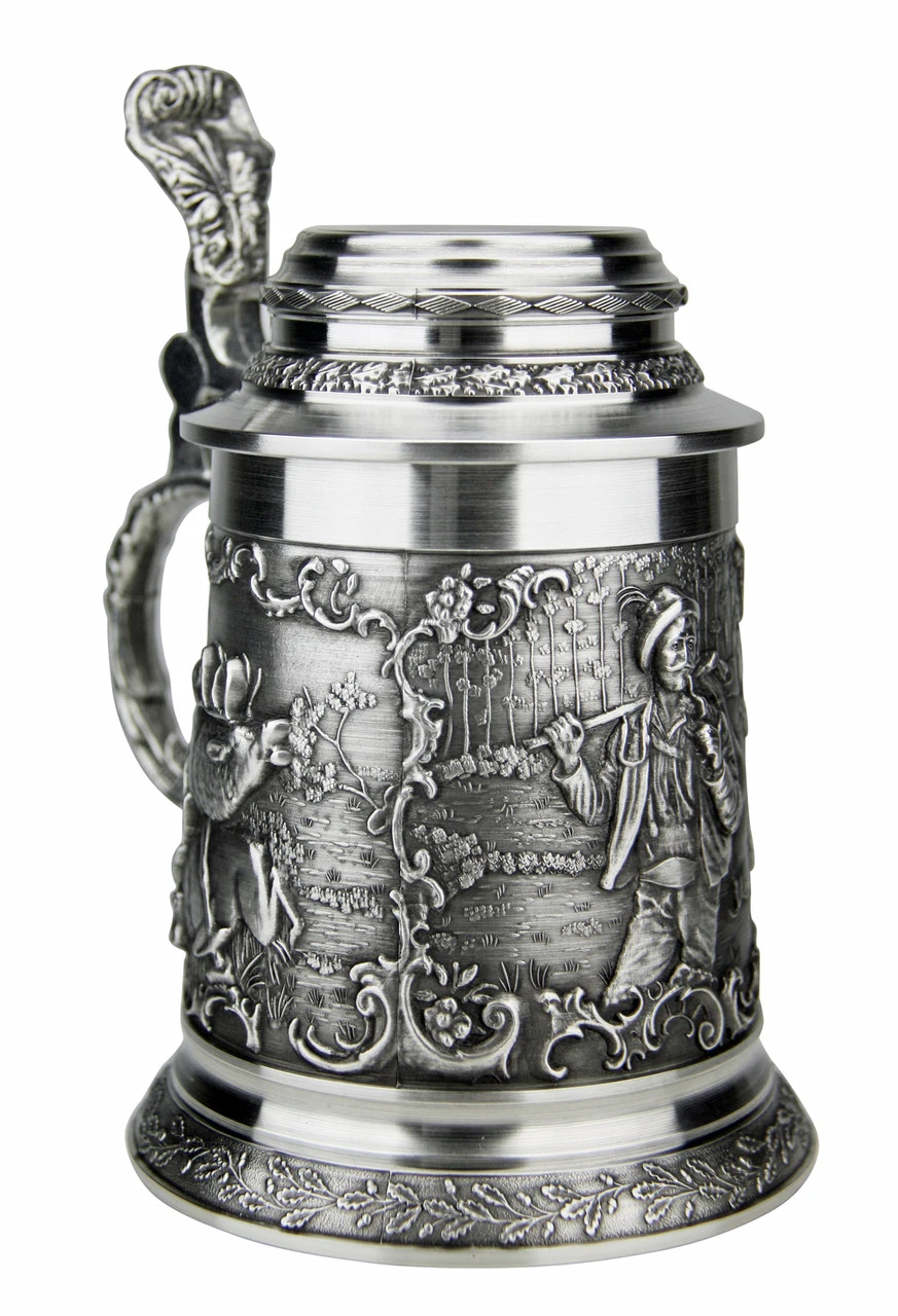 Hunter Pewter Beer Stein 8 Hunter Pewter Beer Stein - Image 6