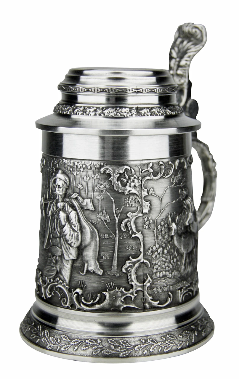 Hunter Pewter Beer Stein 4 Hunter Pewter Beer Stein - Image 2
