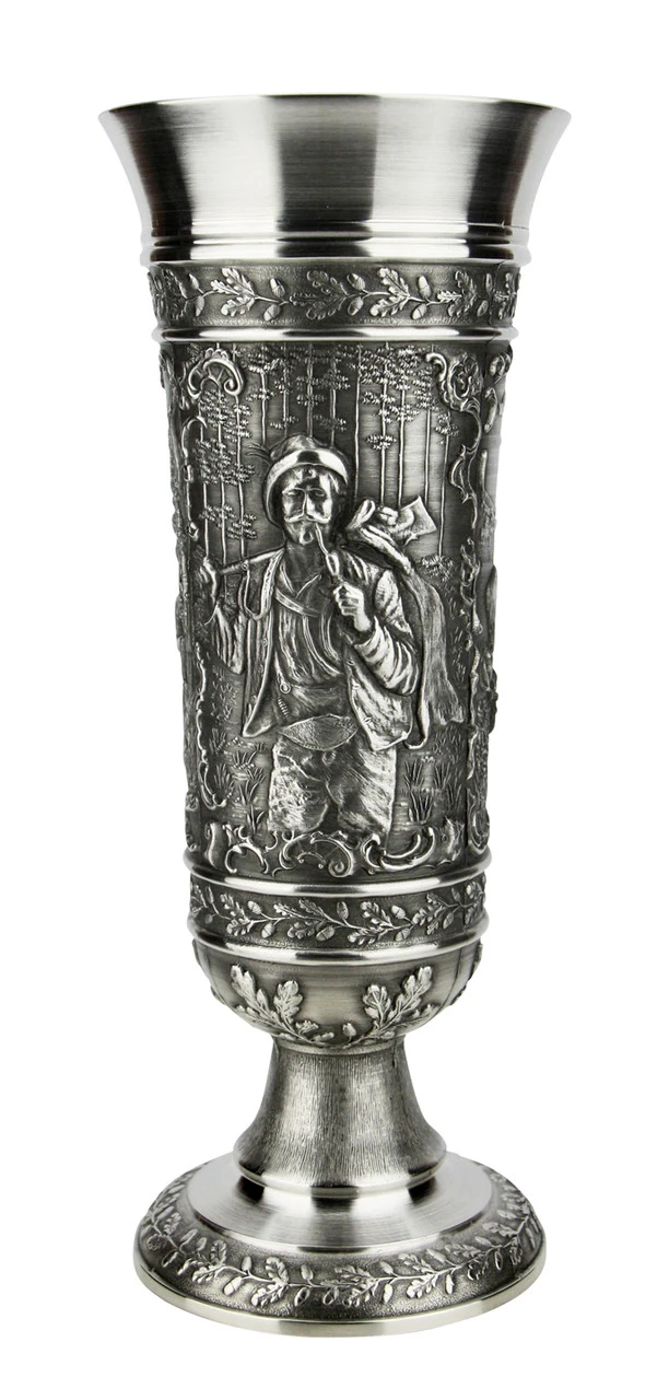 Hunter Pewter Pilsner Tulip Beer Cup 3 Hunter Pewter Pilsner Tulip Beer Cup