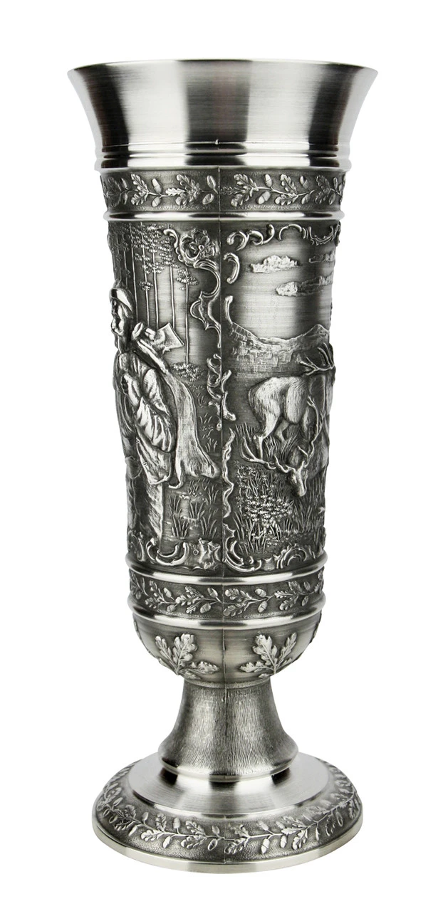 Hunter Pewter Pilsner Tulip Beer Cup 4 Hunter Pewter Pilsner Tulip Beer Cup - Image 2