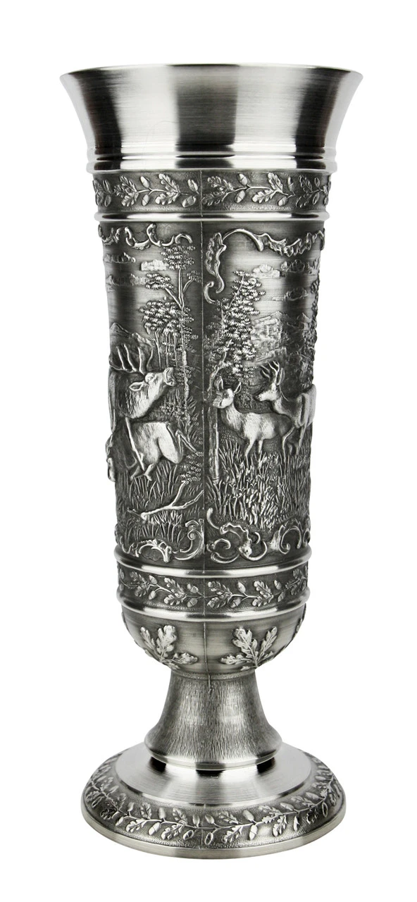 Hunter Pewter Pilsner Tulip Beer Cup 6 Hunter Pewter Pilsner Tulip Beer Cup - Image 4