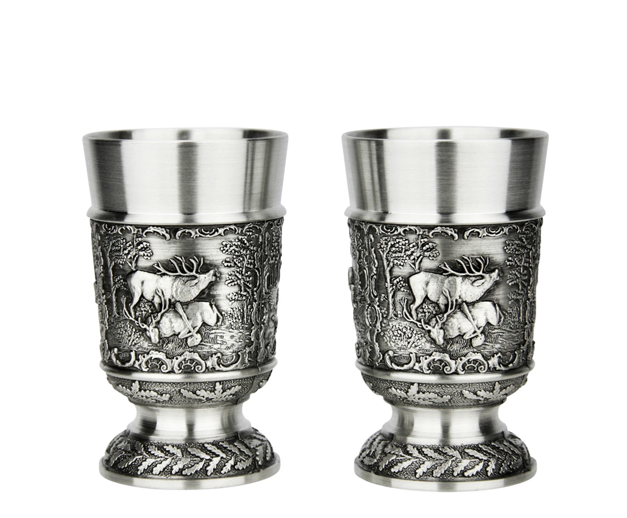 Hunter Pewter Shot Cup 1 Oz | Set Of 2 - Image 2