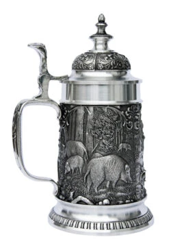 Hunters Pewter Beer Stein 11 Hunters Pewter Beer Stein -Beer Stein Store Hunters Pewter Beer Stein DN8675SZ LS SM 14486.1398609425