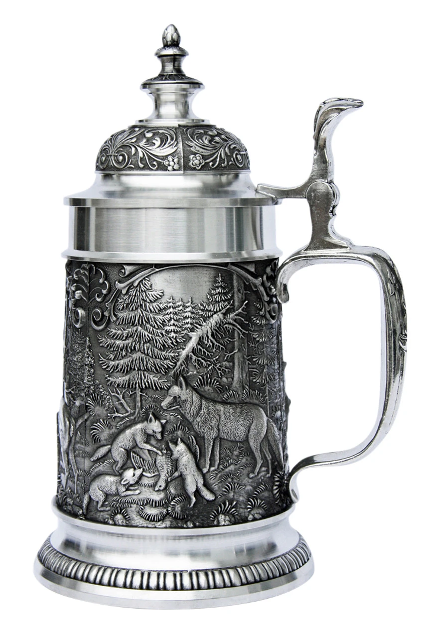 Hunters Pewter Beer Stein 5 Hunters Pewter Beer Stein - Image 3