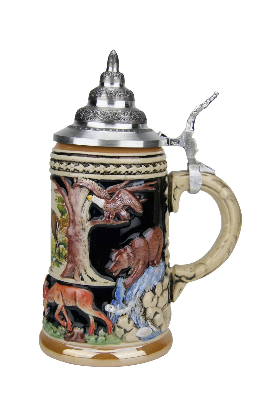 Wildlife Beer Stein 5 Wildlife Beer Stein - Image 3