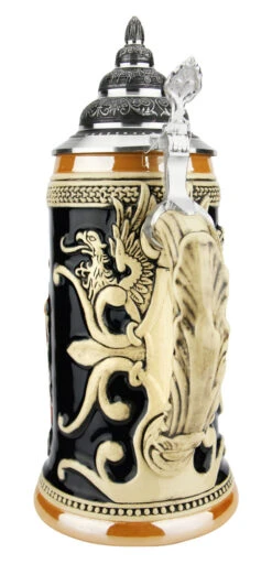 Iceland Coat Of Arms Beer Stein 11 Iceland Coat Of Arms Beer Stein -Beer Stein Store Iceland Coat of Arms Beer Stein K1012IS Back SM 38968.1619040433