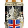 Iceland Coat Of Arms Beer Stein 1 Iceland Coat Of Arms Beer Stein -Beer Stein Store Iceland Coat of Arms Beer Stein K1012IS FNT SM 53084.1619040515