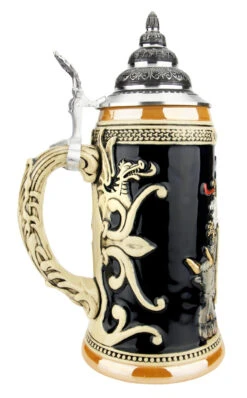 Iceland Coat Of Arms Beer Stein 12 Iceland Coat Of Arms Beer Stein -Beer Stein Store Iceland Coat of Arms Beer Stein K1012IS LS SM 18355.1619040527
