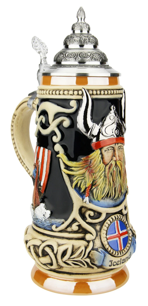 Iceland Viking Beer Stein 4 Iceland Viking Beer Stein - Image 2