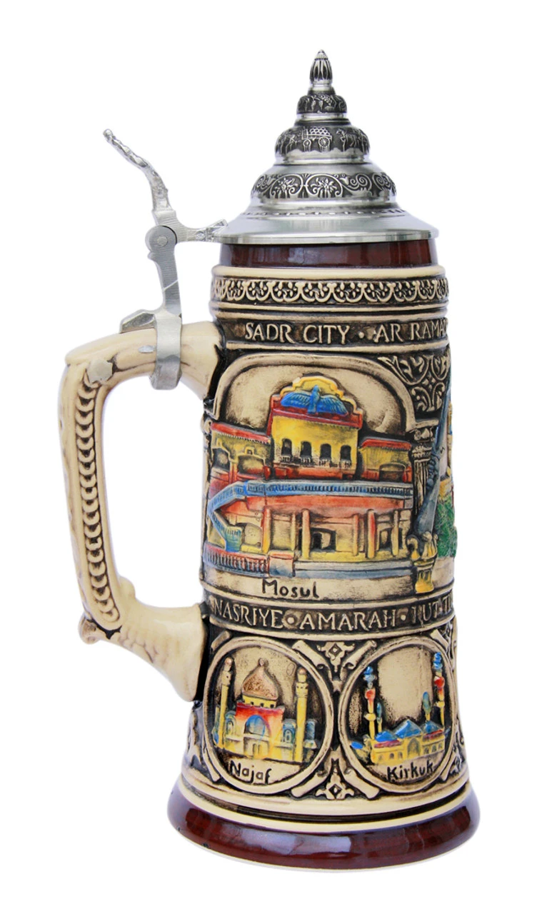 Iraqi Freedom Commemorative Beer Stein 4 Iraqi Freedom Commemorative Beer Stein - Image 2