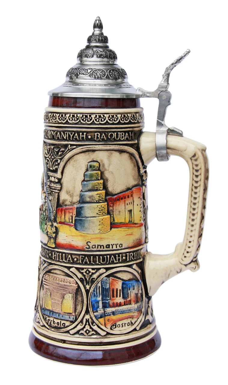 Iraqi Freedom Commemorative Beer Stein 5 Iraqi Freedom Commemorative Beer Stein - Image 3
