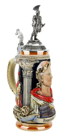Italian Emperor Imperator Caeser Beer Stein | Legionnaire Lid 12 Italian Emperor Imperator Caeser Beer Stein | Legionnaire Lid -Beer Stein Store Italian Emperor Imperator Caeser Beer Stein Legionnaire Lid K313IL LA SM 75398.1461695089