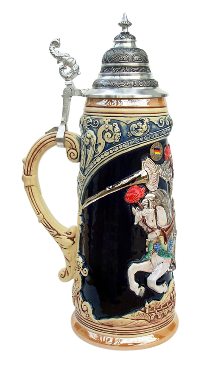 King Limitaet 2011 | King Barbarossa Handpainted Beer Stein 5 King Limitaet 2011 | King Barbarossa Handpainted Beer Stein - Image 3