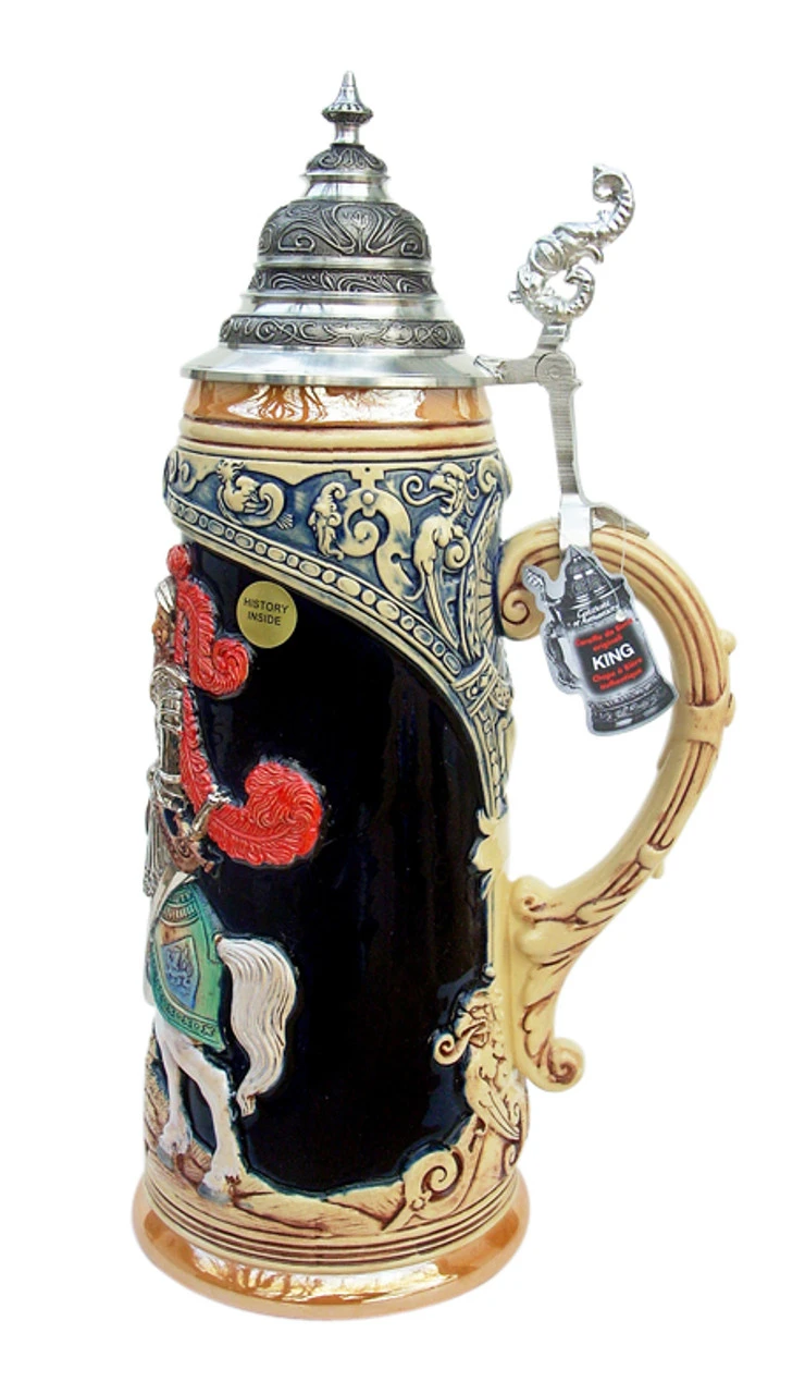 King Limitaet 2011 | King Barbarossa Handpainted Beer Stein 4 King Limitaet 2011 | King Barbarossa Handpainted Beer Stein - Image 2