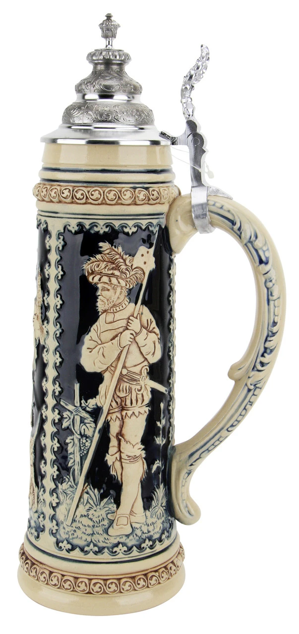 King Limitaet 2004 | Goddess Of Hunters Antique Style Beer Stein 9 King Limitaet 2004 | Goddess Of Hunters Antique Style Beer Stein - Image 7