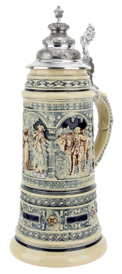 King Limitaet 2005 | Lovers Tryst Antique Style Beer Stein 11 King Limitaet 2005 | Lovers Tryst Antique Style Beer Stein -Beer Stein Store King Limitaet 2005 German Romance Antique Style Beer Stein K2035E RA SM 38683.1463176185