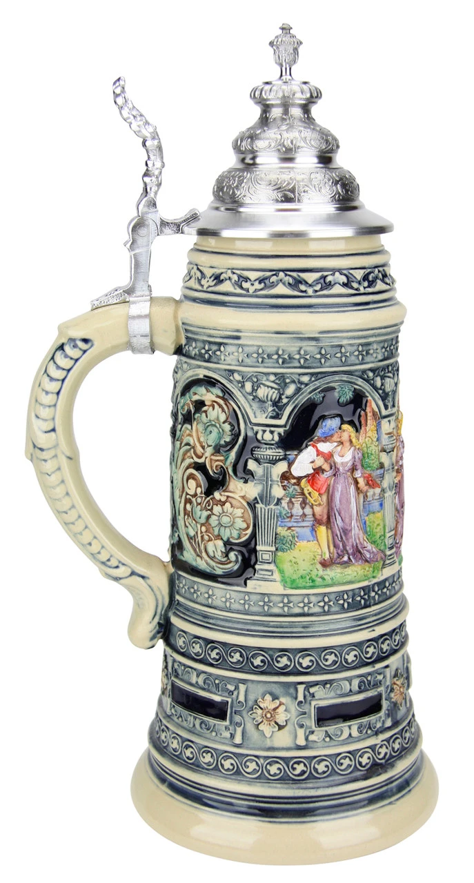 King Limitaet 2005 | Lovers Tryst Handpainted Beer Stein 5 King Limitaet 2005 | Lovers Tryst Handpainted Beer Stein - Image 3