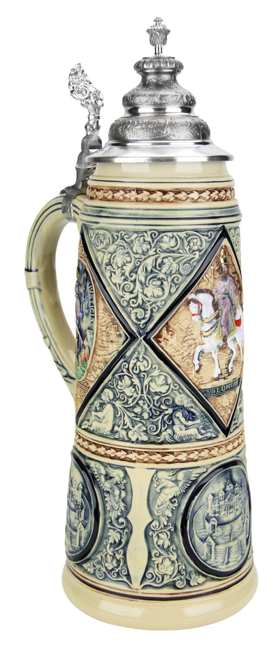King Limitaet 2006 | King Solomon Handpainted Beer Stein 4 King Limitaet 2006 | King Solomon Handpainted Beer Stein - Image 2