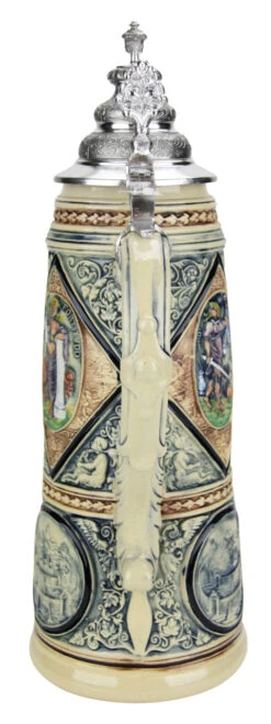 King Limitaet 2006 | King Solomon Handpainted Beer Stein 10 King Limitaet 2006 | King Solomon Handpainted Beer Stein -Beer Stein Store King Limitaet 2006 King Solomon Handpainted Beer Stein K2036B Back SM 21278.1480117886