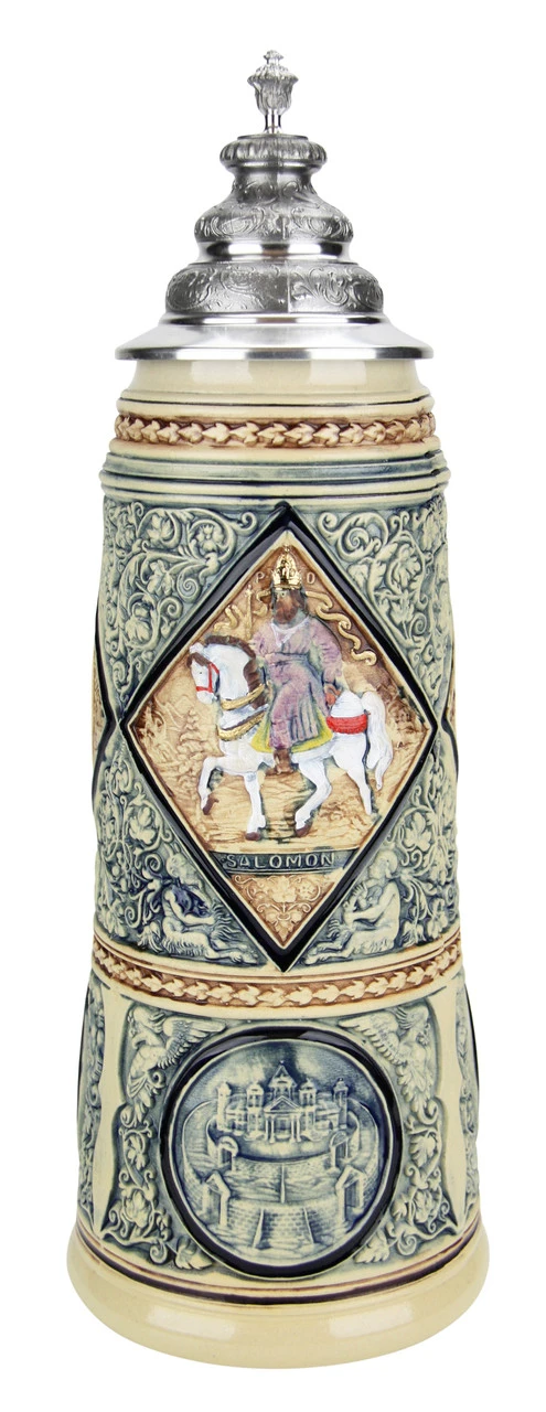 King Limitaet 2006 | King Solomon Handpainted Beer Stein 3 King Limitaet 2006 | King Solomon Handpainted Beer Stein