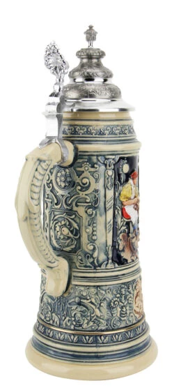 King Limitaet 2007 | Medieval Master Craftsman Handpainted Beer Stein 12 King Limitaet 2007 | Medieval Master Craftsman Handpainted Beer Stein -Beer Stein Store King Limitaet 2007 Medieval Master Craftsman Handpainted Beer Stein K2037B Back2 SM 94061.1461707333