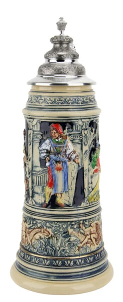 King Limitaet 2007 | Medieval Master Craftsman Handpainted Beer Stein