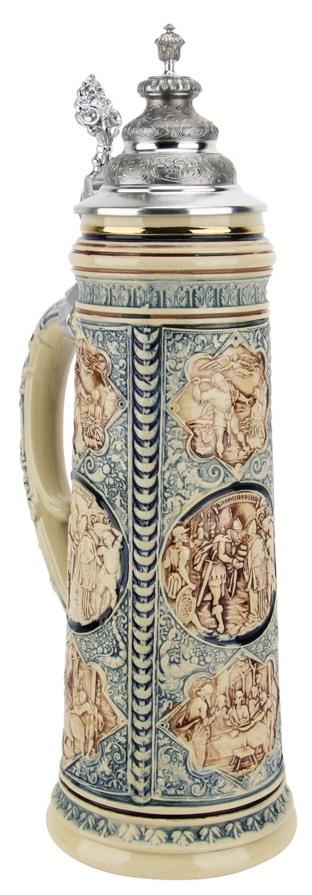King Limitaet 2008 | Old Testament Antique Style Beer Stein 4 King Limitaet 2008 | Old Testament Antique Style Beer Stein - Image 2
