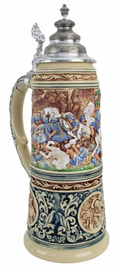 King Limitaet 2016 | Battle Of Teutoburg Forest Handpainted Beer Stein