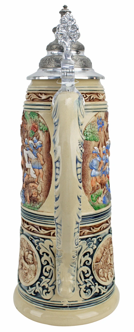 King Limitaet 2016 | Battle Of Teutoburg Forest Handpainted Beer Stein 7 King Limitaet 2016 | Battle Of Teutoburg Forest Handpainted Beer Stein - Image 5