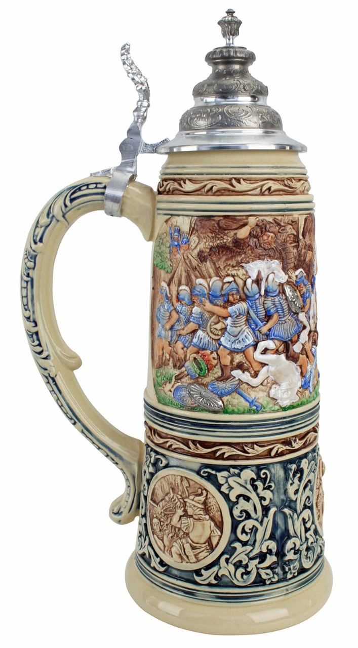 King Limitaet 2016 | Battle Of Teutoburg Forest Handpainted Beer Stein 8 King Limitaet 2016 | Battle Of Teutoburg Forest Handpainted Beer Stein - Image 6