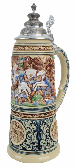 King Limitaet 2016 | Battle Of Teutoburg Forest Handpainted Beer Stein 10 King Limitaet 2016 | Battle Of Teutoburg Forest Handpainted Beer Stein -Beer Stein Store King Limitaet 2016 Battle of Teutoburg Forest Handpainted Beer Stein K2046B RA SM 09167.1459450721