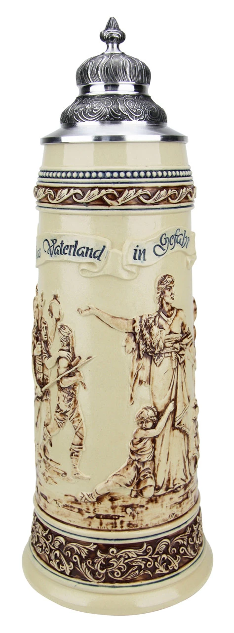 King Limitaet 2017 | Defending The Homeland Antique Style Beer Stein 4 King Limitaet 2017 | Defending The Homeland Antique Style Beer Stein - Image 2