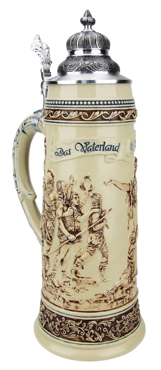 King Limitaet 2017 | Defending The Homeland Antique Style Beer Stein 3 King Limitaet 2017 | Defending The Homeland Antique Style Beer Stein