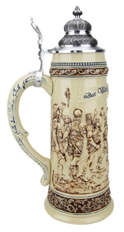 King Limitaet 2017 | Defending The Homeland Antique Style Beer Stein 17 King Limitaet 2017 | Defending The Homeland Antique Style Beer Stein -Beer Stein Store King Limitaet 2017 Defending the Homeland Antique Style Beer Stein K2047E LS SM 38566.1489794028