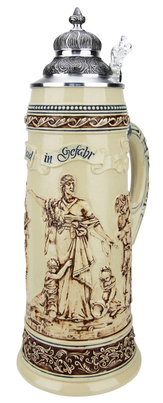 King Limitaet 2017 | Defending The Homeland Antique Style Beer Stein 5 King Limitaet 2017 | Defending The Homeland Antique Style Beer Stein - Image 3